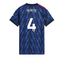 Arsenal Ben White #4 Koszulka Wyjazdowa damskie 2025-26 Krótki Rękaw